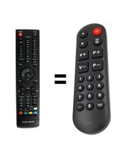 FlixBox FLIX TV náhradní dálkový ovladač pro seniory