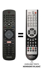 Philips 996597001909, RC1547 Náhradné diaľkové ovládanie iného vzhľadu