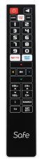 A universal washable remote control that we will program for your device.