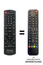 Panasonic N2QAYB000555 náhradní dálkový ovladač jiného vzhledu