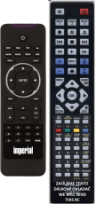 IMPERIAL DABMAN i200, i200CD, i610 replacement remote control