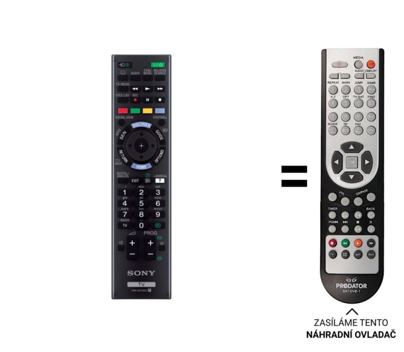 Sony RM-ED060 Náhradné diaľkové ovládanie iného vzhľadu