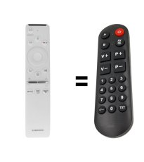 Samsung QE32LS03T, QE32LS03TC náhradní dálkový ovladač pro seniory