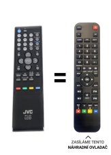 JVC RM-C1223 náhradní dálkový ovladač jiného vzhledu