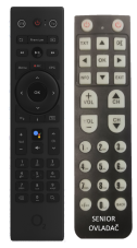 O2 TV Box (2023) ZXV10 B866V2 náhradní dálkový ovladač pro seniory
