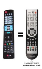 LG AKB73756504 náhradní dálkový ovladač jiného vzhledu