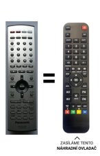 Panasonic EUR7623XA0 náhradní dálkový ovladač jiného vzhledu