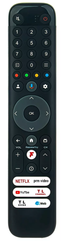 TCL RC833 GUB1 original remote control