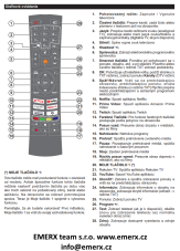 Finlux TV40FG5661, Vestel 49Hyn6600bf Pôvodné diaľkové ovládanie