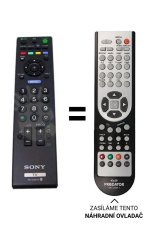 Sony RM-ED014, RM-ED013, RM-ED017 Náhradné diaľkové ovládanie iného vzhľadu