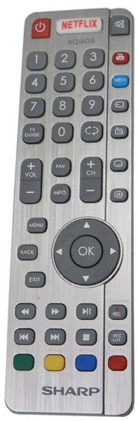 Sharp LC-49XUF8772ES, LC-55XUF8772ES originální dálkový ovladač