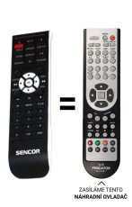 Sencor SDV6109, SDV2509  replacement remote control