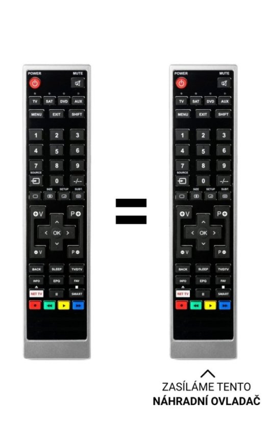 Samsung CB3313 náhradní dálkový ovladač jiného vzhledu