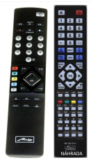 Metz MICOS 49TX68 UHD twin, MICOS 43TX68 UHD twin náhradní dálkový ovladač jiného vzhledu