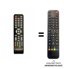 Skyworth 32E360, 40E360, 50E360 replacement remote control of a different appearance