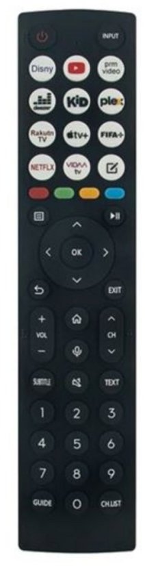 Hisense ERF2J36H original remote control.