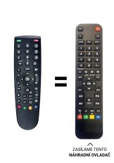 Grundig Vision 2 náhradný diaľkový ovládač iného vzhľadu