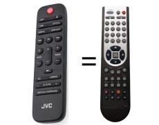 JVC RM-STHE754 náhradní dálkový ovladač