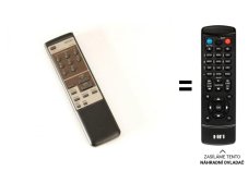 Denon TU 1500RD náhradný diaľkový ovládač iného vzhľadu RC-824