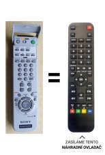 Sony RMT-V288B  náhradný diaľkový ovládač iného vzhľadu.