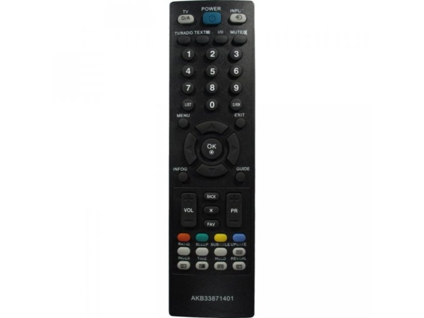LG AKB33871408 náhradní dálkový ovladač stejného vzhledu