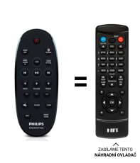 Philips HTL4110B/79, HTL4110B/12 replacement remote control with a different look