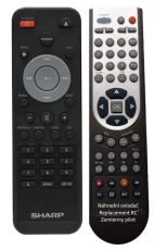 SHARP replacement remote control for XL-B515BK
