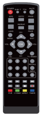 Agptek DVB-T2 originální dálkový ovladač