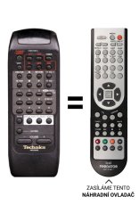 Technics EUR643861 náhradní dálkový ovladač jiného vzhledu