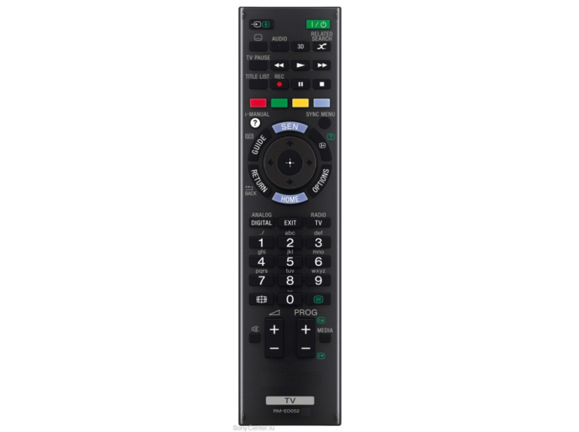 Sony KDL-40EX520 replacement remote control of the same appearance