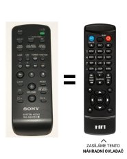 Sony RM-AMU053 náhradní dálkový ovladač jiného vzhledu