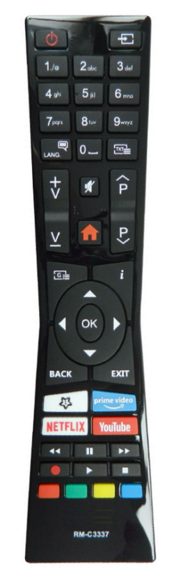 JVC lt-55vu6105 diaľkový ovládač rovnakého vzhľadu