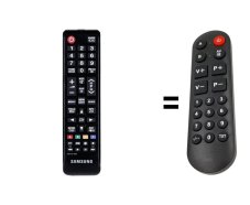 Samsung BN59-01189A náhradní dálkový ovladač pro seniory