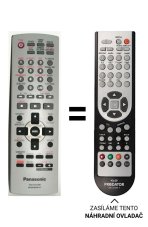 Panasonic N2QAJB000147 Náhradné diaľkové ovládanie iného vzhľadu