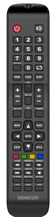 Original remote control Sencor SLE2475HD, SLE 2475HD