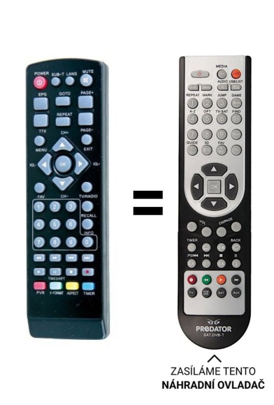 DI-WAY T2 One Replacement Remote Control