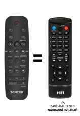 Sencor SMC4300BR,SMC 4300B náhradní dálkový ovladač se stejnými funkcemi