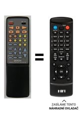 Denon RC-195 replacement remote control of a different appearance