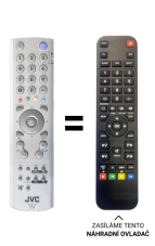 Jvc LT-32A80SU náhradní dálkový ovladač jiného vzhledu