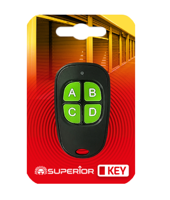 Superior KEY Universal fixed code remote control  433.92 MHz