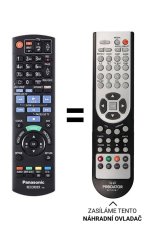 Panasonic N2QAYB001114 náhradní dálkový ovladač jiného vzhledu