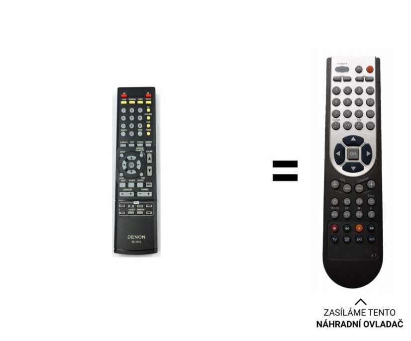 Denon RC-1115, RC1115 Replacement Remote Control AVR390, AVR-390