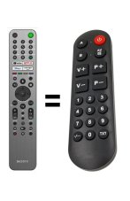 Sony RMF-TX621E náhradný diaľkový ovládač pre seniorov
