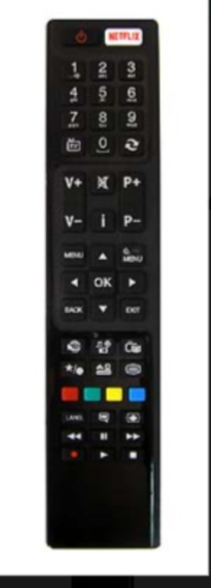 Originální dálkový ovladač GoGEN RC4876 (náhrada za RC4822)