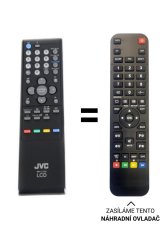 JVC RM-C1223 náhradní dálkový ovladač jiného vzhledu