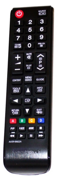 Samsung AA59-00622A  náhradní dálkový ovladač stejného vzhledu.