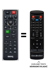 Benq MS504, MH680 náhradní dálkový ovladač jiného vzhledu