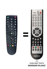 Grundig Vision2 19-2930TDVD, 22-2930TDVD Náhradné diaľkové ovládanie iného vzhľadu