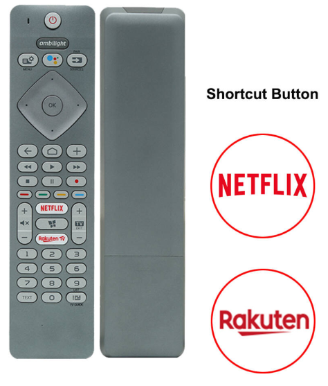 Philips 996599002217 náhradný diaľkový ovládač stejný jako originál s hlasovými funkcemi.