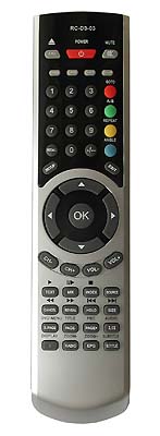 Mascom RC051 originálny diaľkový ovládač. MC24LFH40USB PVR. bol nahradený RC-D3-03